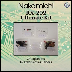 Nakamichi RX-202 Cassette Deck Ultimate Restoration Kit – Wima, OnSemi, Nichicon