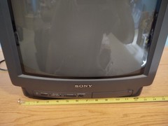 Sony Trinitron CRT TV KV-13M10 13″ Retro Gaming VCR TESTED