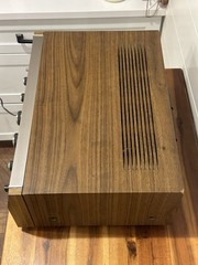 Akai AA-910 Receiver Fully Serviced Excellent Condition Wood Grain Cabinet Japan