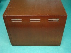 Vintage 1940’s Automatic Model TV-709, 7″ Table Top TV in Mahogany Cabinet