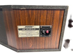 Bose 201 Series II Direct/Reflecting Wood Bookshelf Speakers Vintage Pair – Nice