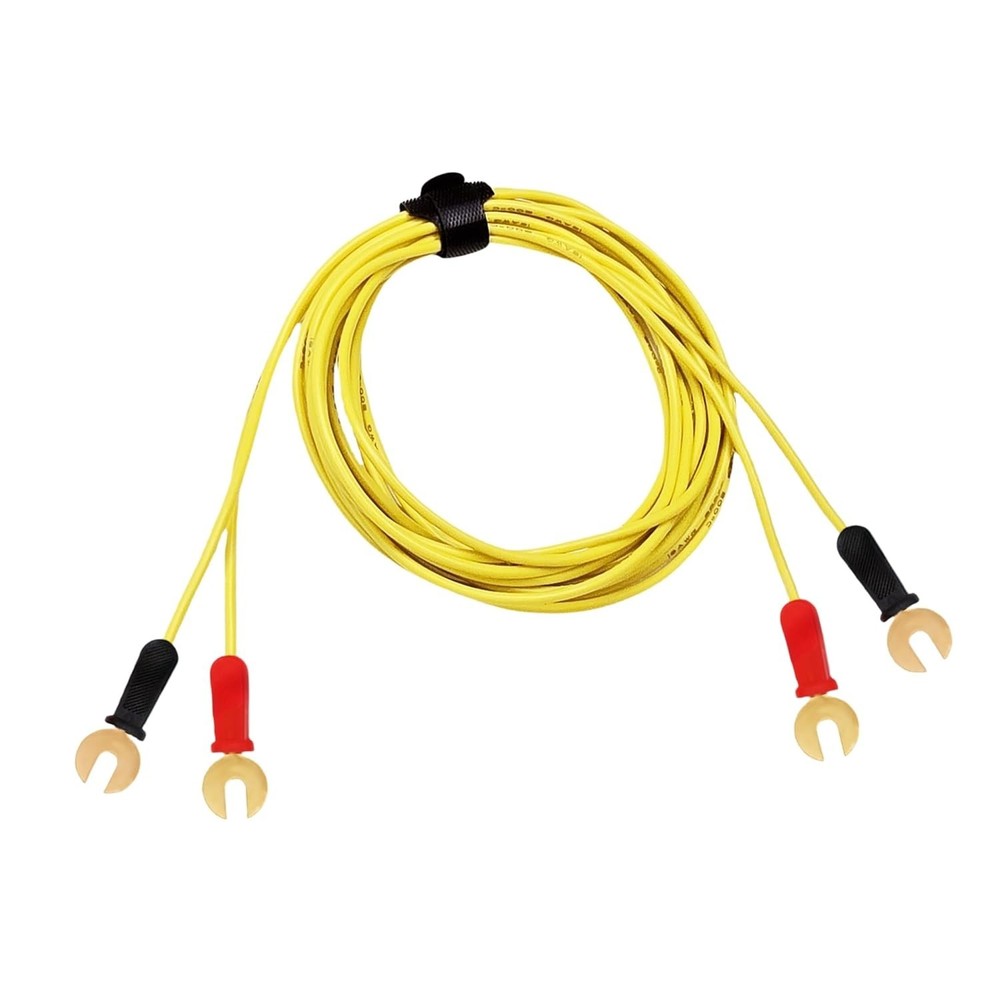 2-Pack Professional Turntable Grounding Cables – Eliminate Noise, 6ft Length
