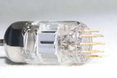 Matched Pair Siemens CCa (=E88CC/6922) A-Frame Getter Gold Pin Germany 1973