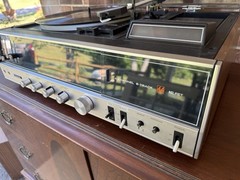 🍊Vintage 1970s Panasonic FM/AM Stereo Music Center w/ 8-Track | Model SE-4440🎶