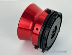 Aluminum NAB Hub Adapter Red Single Unit for Reel-to-Reel Deck –1-Year Warranty