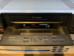Sony SLV-940HF Flying Erase Head VCR Plus+ 4 Head No Remote Tested Clean Mint