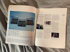 Dual Electronics Turntables Brochure Spec Sheet 1970’s ULM 714Q 731Q 606 622 650