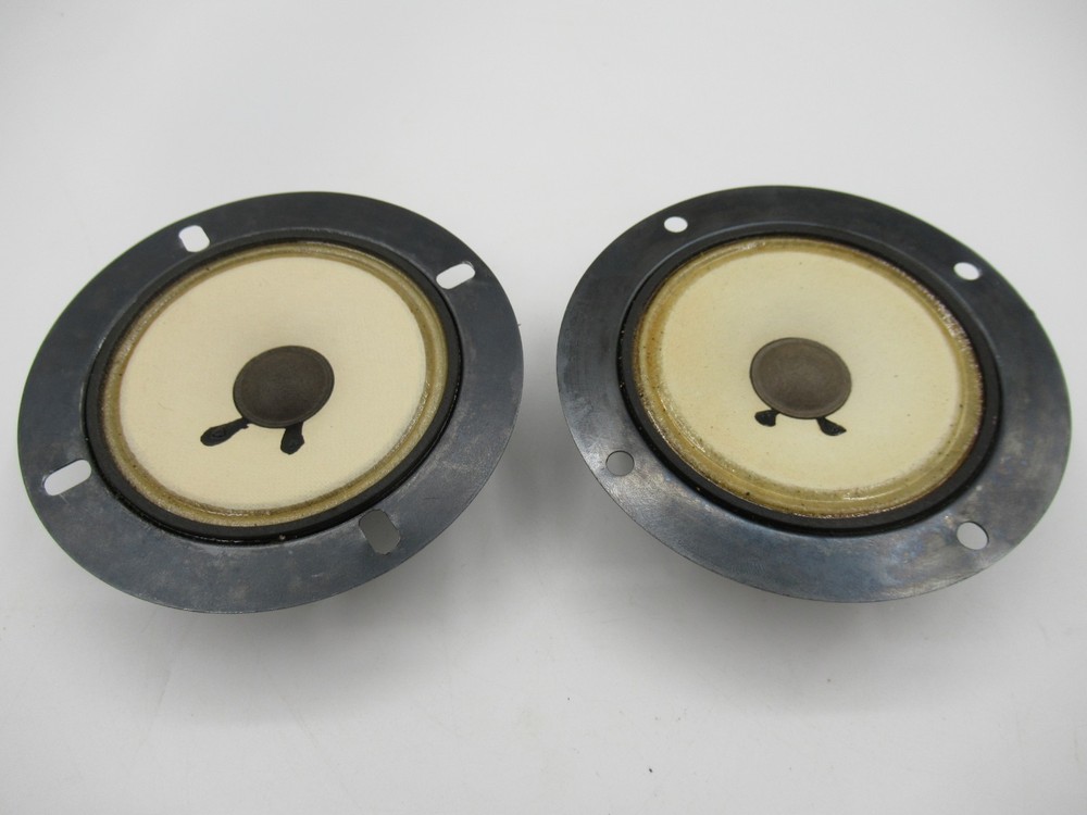 Vintage Pair Fisher Tweeters SA-80427-1 Taiwan 4 Ohm Tested “Look”