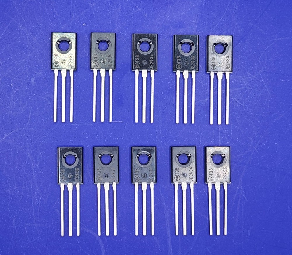 Ten (10) GENUINE ONSEMI MJE243G TRANSISTORS for Repair FASTEST FREE SHIPPING!