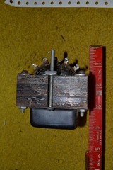 unknown power transformer for tube amplifier/radio tested good 425v /6 v-ct /5v