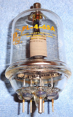 1 NOS Penta Labs JAN 4-65A Vacuum Tube 65-Watt Tetrode URANIUM GLASS See Photos