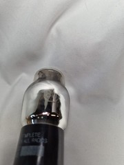 National Union TYPE 80 Rectifier Electronic Tube Vintage * NOT TESTED DBL Black