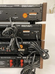 SAE Audio Stack A202 P102 T102 C102 Amplifier Pre Amp Tuner Cassette Deck *READ*