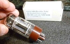 ARS 5AR4/GZ34 Grey plate rectifier tube 100 each side NIB NOS!