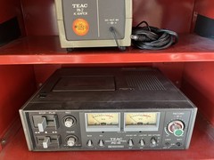 Vintage Teac PC-10 Stereo Portable Cassette Recorder & Teac PA-2 Power Adaptor
