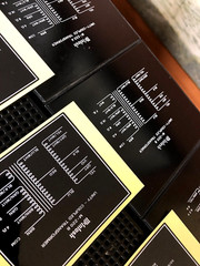 McINTOSH MC225 AMPLIFIER TRANSFORMERS DECAL LABEL STICKER SET – New Repro