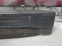 Sanyo VHR-9413 Mid Mount Hi-Fi DBX DA4Head VCR VHS Player Tested Works READ