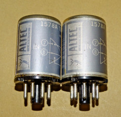 Pair, Altec Model 1578A Plug-In Transistor Preamplifiers/ Input Transformers