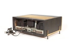 Very Rare Madison Fielding 320 Vintage Stereo Tube Amp w/Blond Panel & Magic Eye