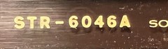 Vintage SONY STR-6046A, 20W AM/FM Stereo Rceiver, 1971, Pro. Serviced