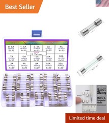 Ultimate 250pcs Glass Fuse Kit with Quick Blow Technology – 250V Safety Assured