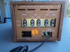 Vintage Toyo Qaudio Decoder Model QC-1 in Great Condition Tested RARE!