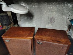 OHM Electrodynamic Model E speakers, one pair