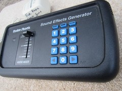 Radio Shack Sound Effects Generator 32-1116 W/ AC Power Supply Working Vintage