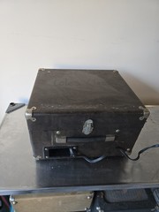 Hamilton Electronics 942 Vintage Portable Record Player Turntable with Case