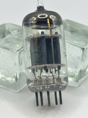JAN 5814A SYLVANIA Vacuum Tube Rare Plate O Getter