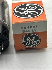 Fender General Electric 5U4GB/5AS4A Electronic Tube See pics