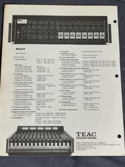 ✨TEAC/TASCAM✨SERIES 70 TAPE DECK MODEL 5/10 CONSOLE 1974!