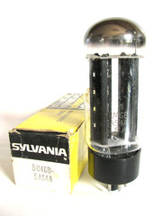 Sylvania 5U4GB 5AS4A Rectifier Tube – Hickok 539B tests @ 116/122, Min:54/54