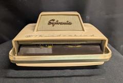 1956 Sylvania Thunderbird Transistor Radio Model 3102 working cond unknown as-is