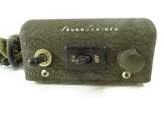 Vintage 1940s Sound Scriber Dictation Machine Dictaphone Control Box, RARE!!