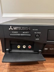 Mitsubishi HS-U446 VCR VHS Player – Great Condition – without remote