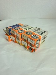 Lot 10 GE Electronic Tubes w Boxes 6LM8, 6CL6, 5J6, 3CY5, 7HG8 ETC