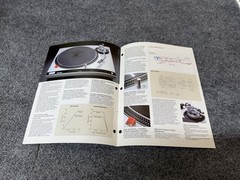 ⭐️ Original Technics SL-1800mk2 Stereo Turntable Dealer Sales Brochure NICE! ⭐️