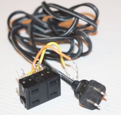 Sansui S-X1070 Receiver Amp Part – OEM Power Cord & Wall Plug Input Cable Board