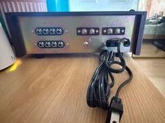 VINTAGE Philmore Sa-2500 Stereo Amplifier, silver/wood grain, NEW IN OPEN BOX