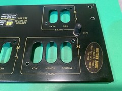 Pioneer SA-6500 II Stereo Integrated Amplifier Parting Out Rear Panel