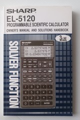 Sharp EL-5120 Solver Programmable Scientific Calculator