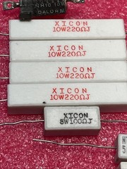 35 5-10W Cement/Ceramic Power Resistors 5% Axial Wire Wound Ohmite Asst Lot
