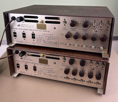SCOTT 121 MONO TUBE PREAMPLIFIERS (PAIR) RARE RESTORED