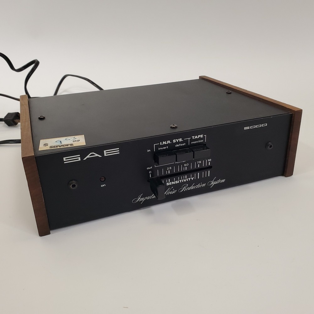 Vintage SAE Model 5000 Impulse Noise Reduction System Parts Repair Power Tested