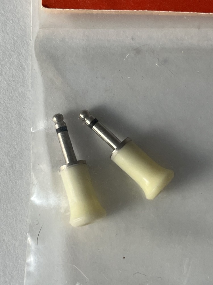 Vintage Radio Shack Subminiature Phone Plugs (2) 274-291 Tandy Archer🔥NEW NOS💥