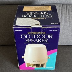 Radio Shack Omnidirectional Speaker Outdoor/Indoor 40-1352 1996 Patio Shed New