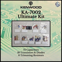 Kenwood KA-7002 Integrated Ultimate Upgrade Kit Genuine Parts Restoration