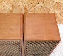 Sansui SP-M1 Vintage Bookshelf Speakers Pair As-Is Junk