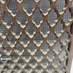 Original Sansui SP-1000 Speaker System Replacement Wood Lattice Grill Brown